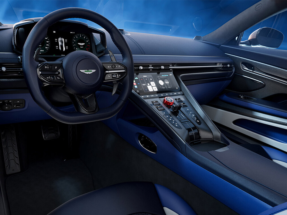 Asiento del conductor del Aston Martin DB12 S