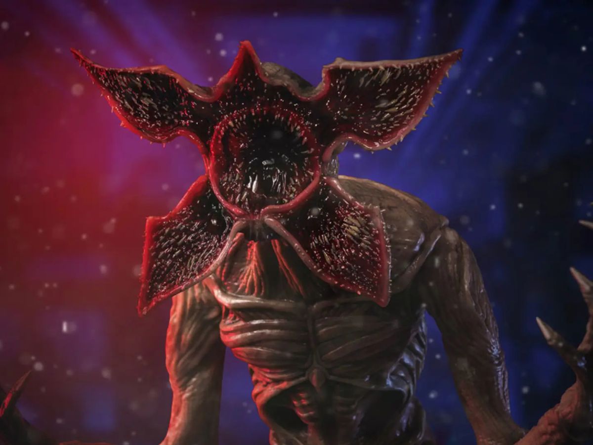 Criatura extraña de la serie Strangers Things