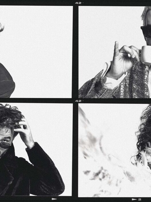 Los integrantes del grupo Morat posan en una divertida sesión de fotos para la revista Rísbel, despues de ganar un Latin Grammy el pasado viernes 14 de noviembre.