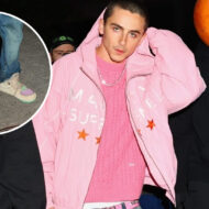 Timothée Chalamet apareció ayer en el Soho con unas zapatillas Dior… y ahora todos hablan de ellas El actor Timothée Chalamet acudiendo a la pop up de Marty Supreme en Soho