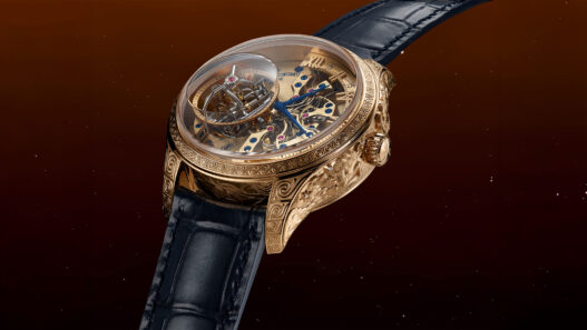 reloj Vacheron Constantin Les Cabinotiers Tourbillon Armilar El Mito de las Pléyades en oro rosa grabado a mano