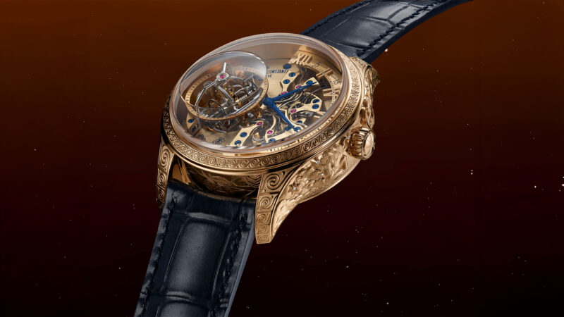 reloj Vacheron Constantin Les Cabinotiers Tourbillon Armilar El Mito de las Pléyades en oro rosa grabado a mano
