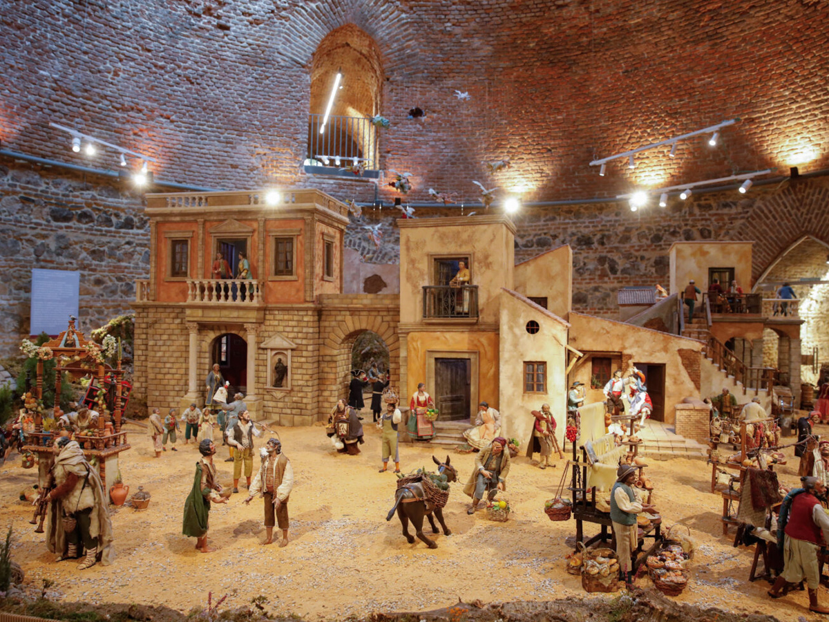 Exposición de portales de Belén en Madrid