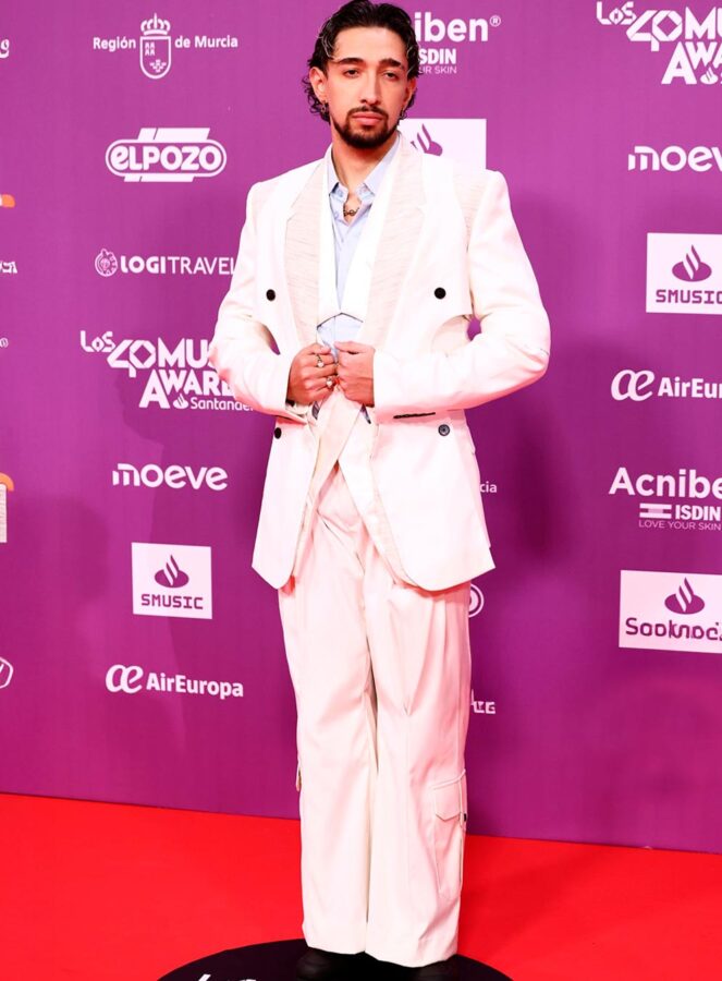 Paul Thin en Valencia en el photocall de Los40 Music Awards 2025.