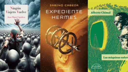 Portadas de algunos de los libros de ciencia ficción más vendidos del 2025