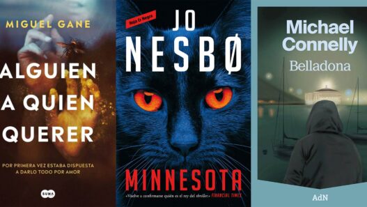 Portada de algunos de los mejores libros de misterio del 2025