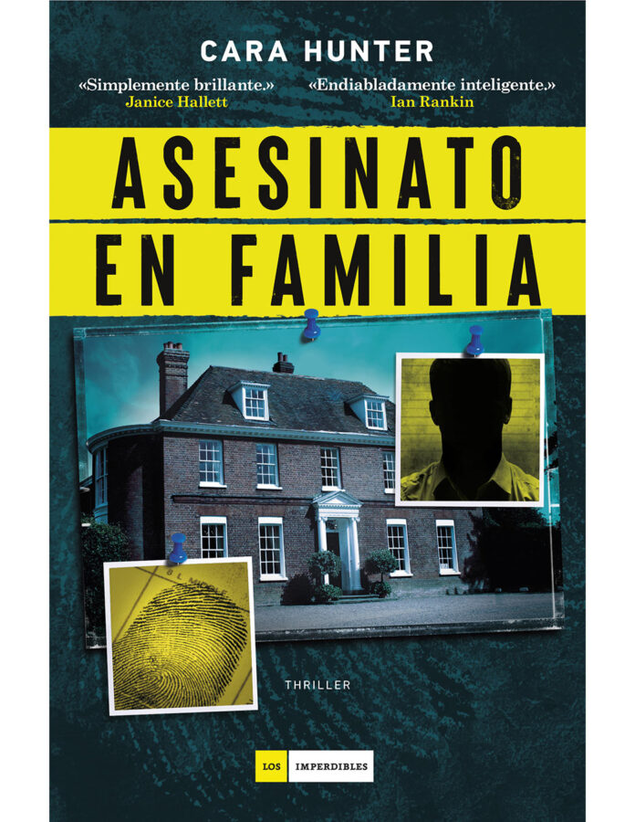 Portada del libro Asesinato en familia, de Cara Hunter