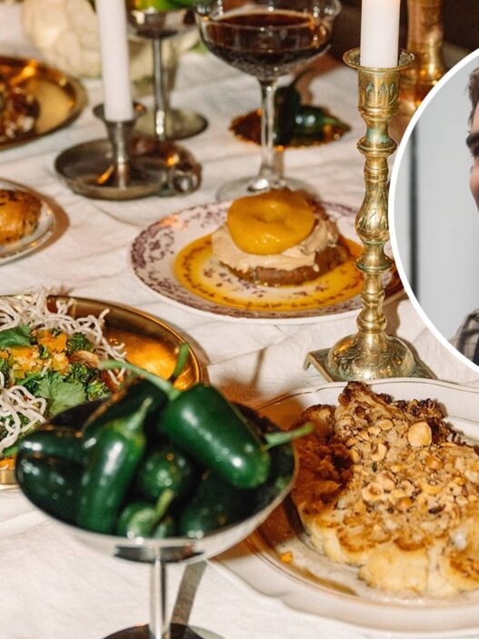 mesa del restaurante Zíngara de Madrid, el favorito del actor Nico Furtado