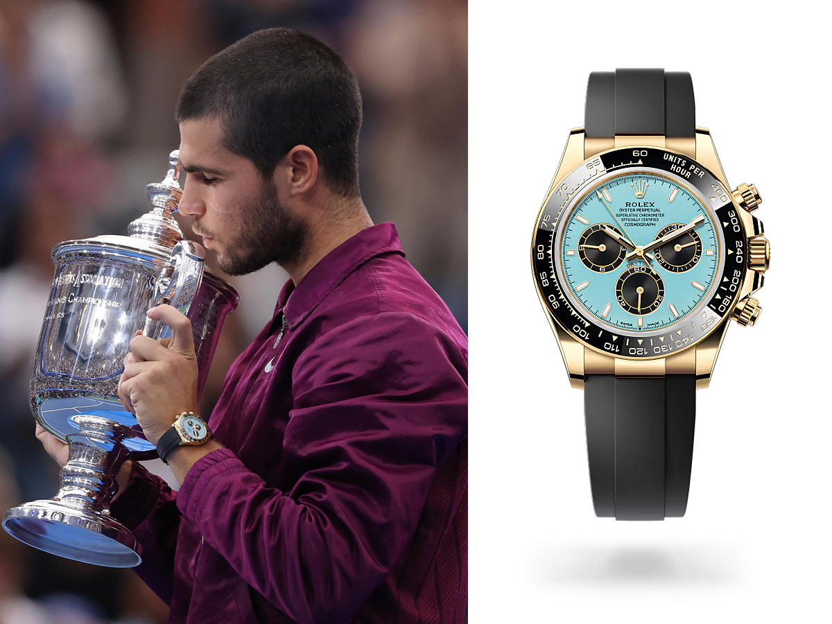 Carlos Alcaraz besa la copa del USOpen de 2025 el pasado 7 de septiembre de 2025.