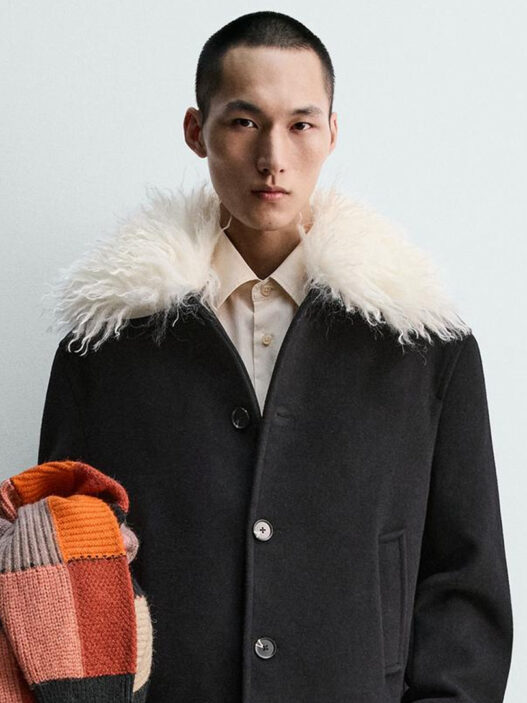 Chaquetón Corto Combinado Harry Lambert For Zara X Disney