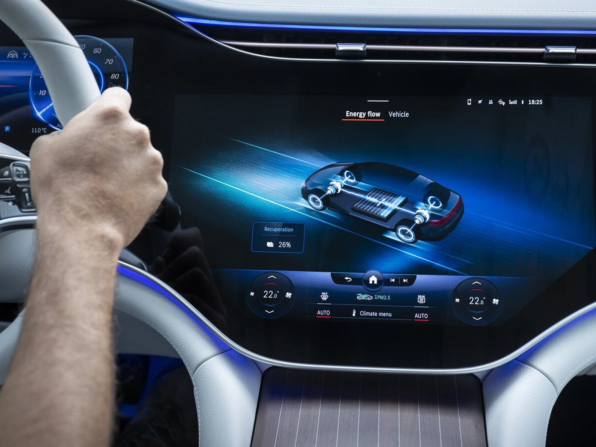 Batería coche eléctrico Mercedes EQS