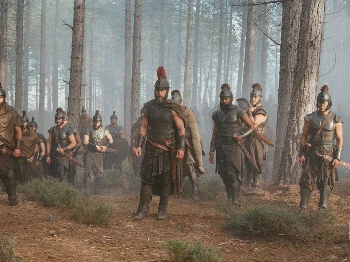 Secuencia de la película La Odisea, de Christopher Nolan