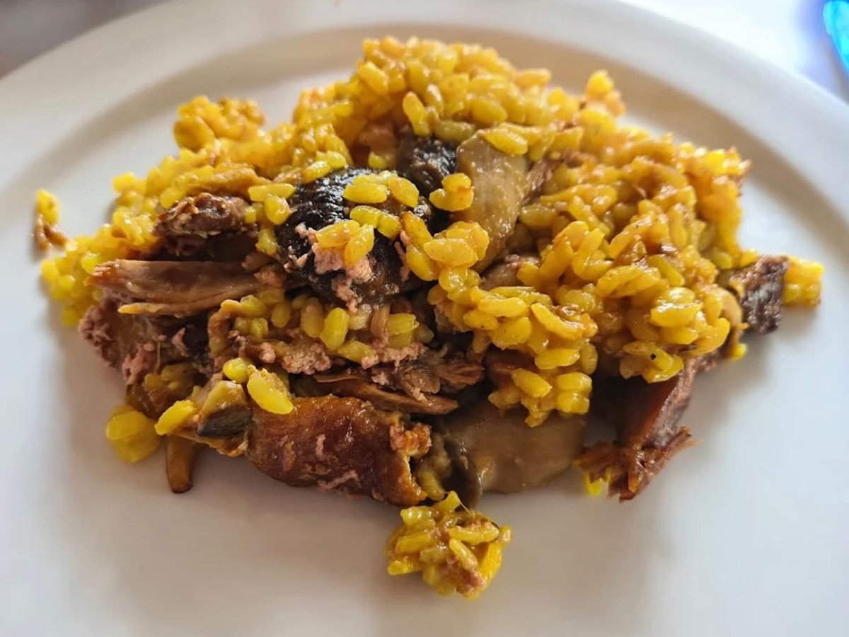 Plato de arroz del restaurante Restaurante Arrozeando La Térmica