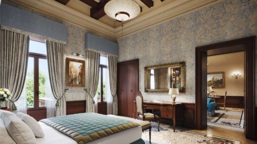 Suite del hotel Airelles Palladio Venecia