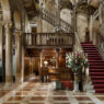 Hall del hotel de lujo Four Seasons Danieli, Venecia, Italia
