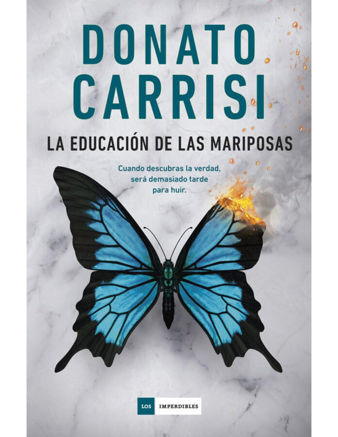 Portada del libro La educación de las mariposas, de Donato Carrisi