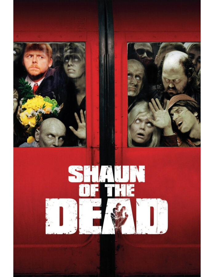 Poster de la película Shaun of the Dead (2004) de Edgar Wright,una de las películas favoritas de Quentin Tarantino.