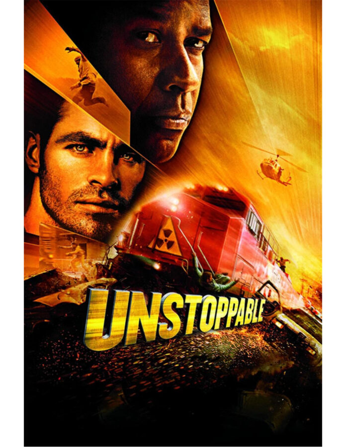 Poster de la película Unstoppable (2010) de Tony Scott, una de las películas favoritas de Quentin Tarantino.