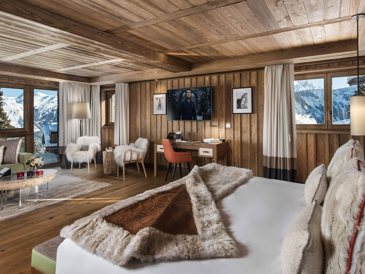 Suite del hotel Barrière Les Neiges