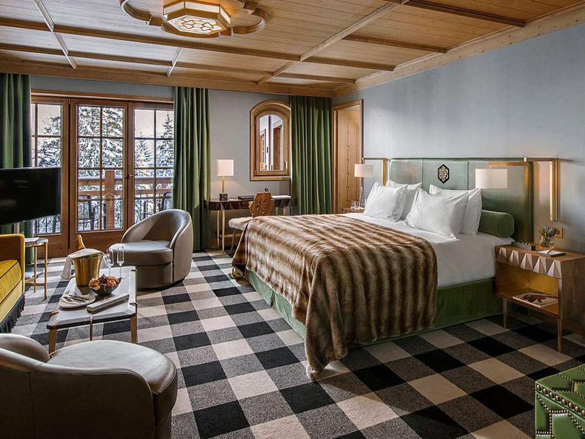 Habitación del hotel L'Apogée Courchevel