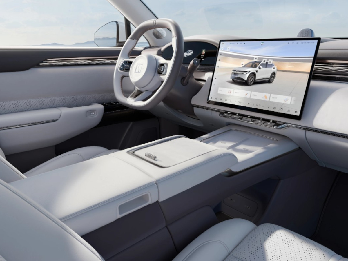 Interior del Zeekr 7X