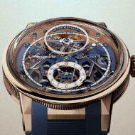 Breguet estrena su colección más avanzada con un reloj con movimiento de oro y un tourbillon magnético de 10 Hz Breguet Expérimentale 1 en oro Breguet con visualización regulador y tourbillon magnético