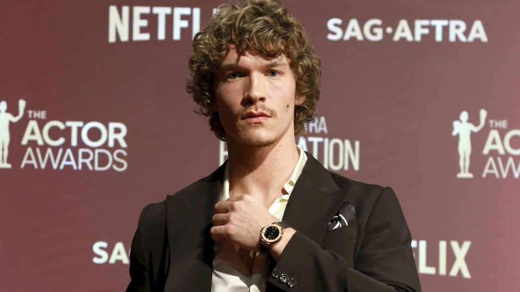 El actor Connor Storrie durante las nominaciones para la 32.ª edición de los Actor Awards