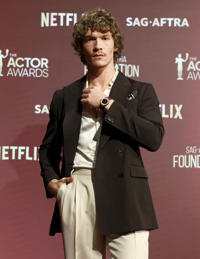 Connor Storrie en el photocall de la presentación de los nominados a los Actor Awards el pasado 7 de enero de 2026.