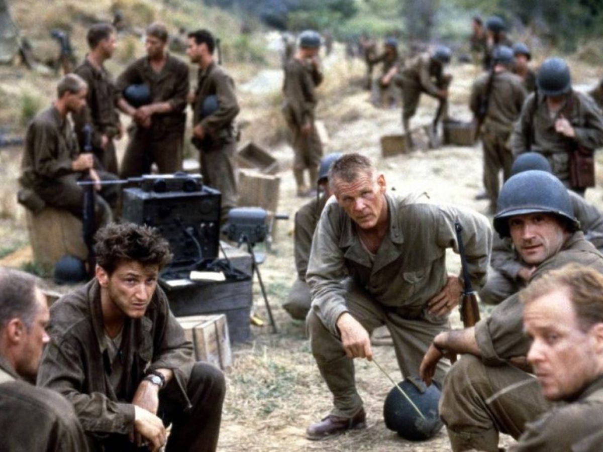 Soldados durante la Segunda Guerra Mundial en una escena de la película Pearl Harbour.