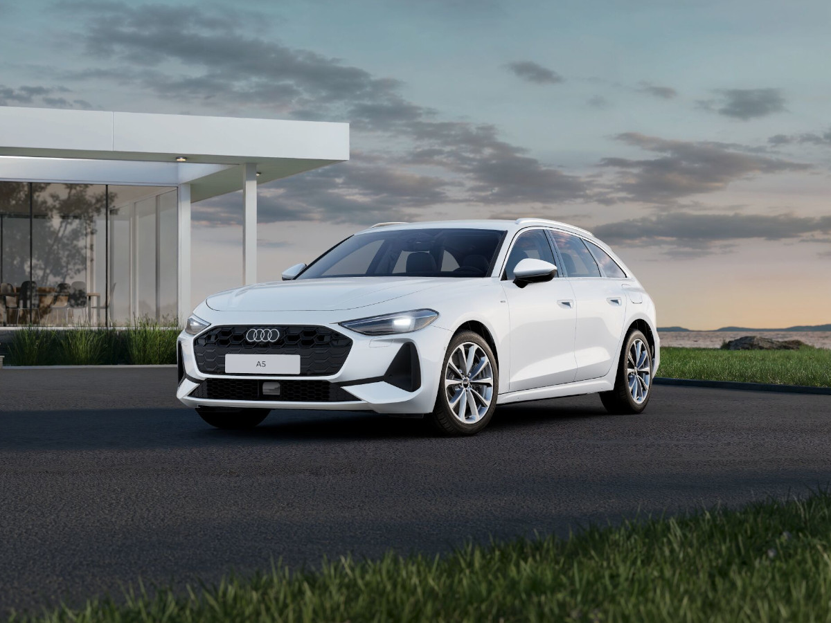 Audi A5 Avant e-hybrid blanco