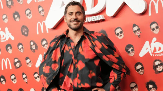 El actor Paco León posa en el photocall de la presentación de su película Aída y vuelta, enero de 2026