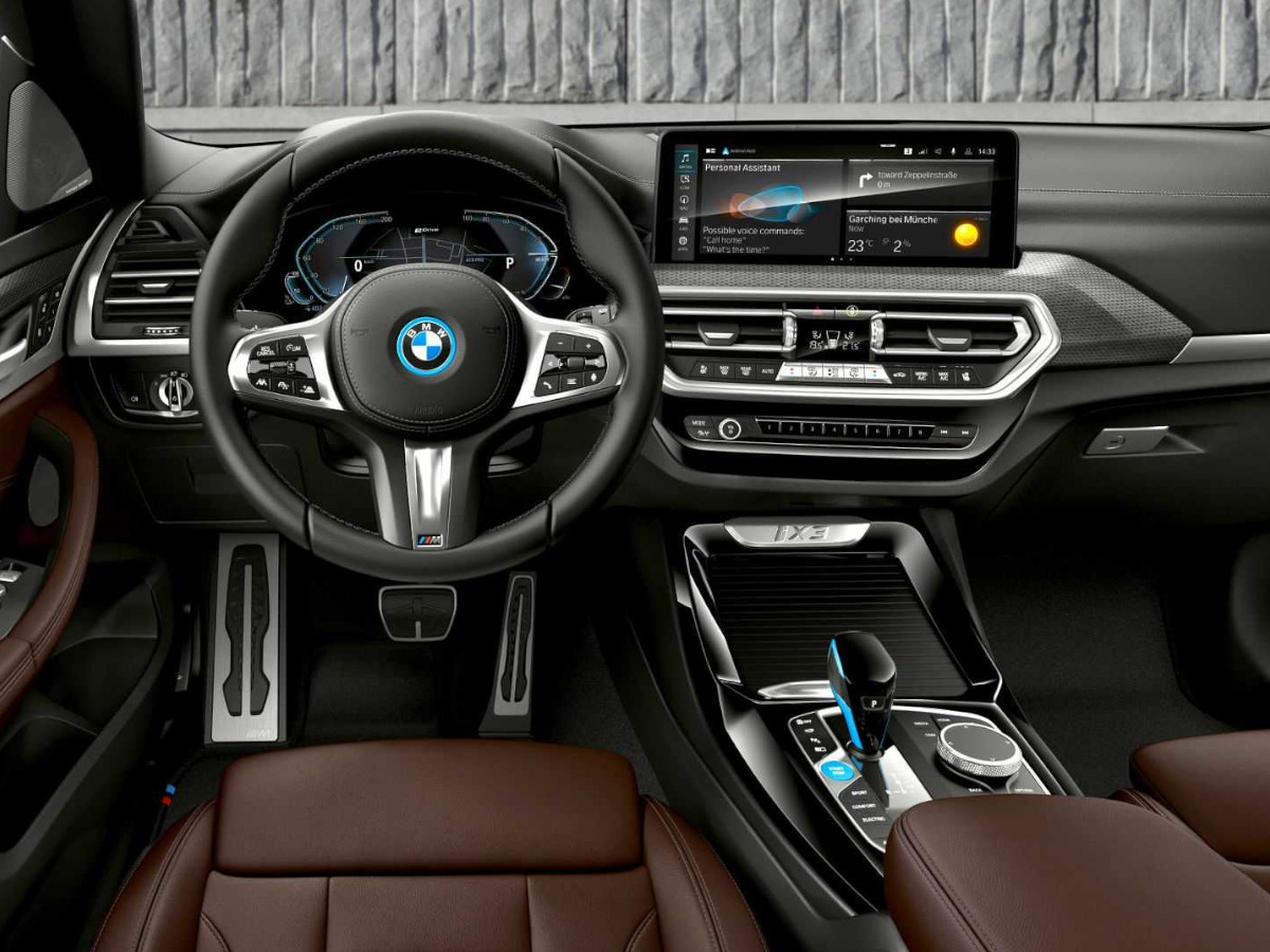 Interior del BMW iX3