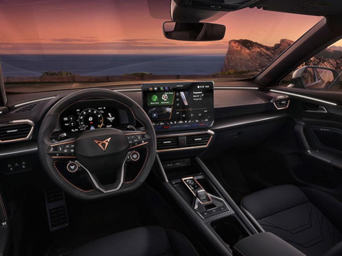 Interior del CUPRA Formentor