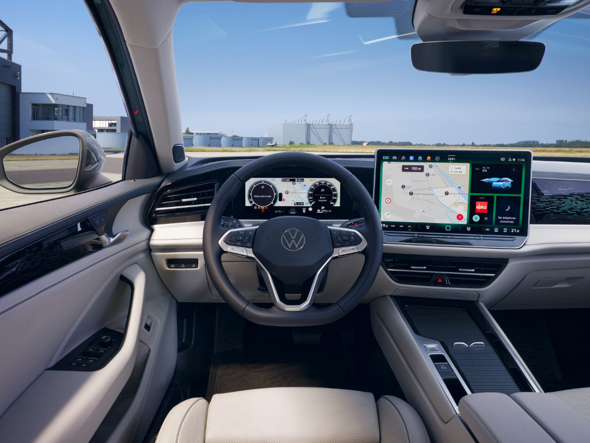 Interior del Volkswagen Passat Variant