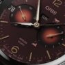 Reloj Oris Artelier Edición Limitada Año del Caballo 2026 con esfera burdeos y correa de piel negra
