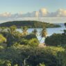 Vistas de la playa Esperanza, en la isla de Vieques, Puerto Rico.