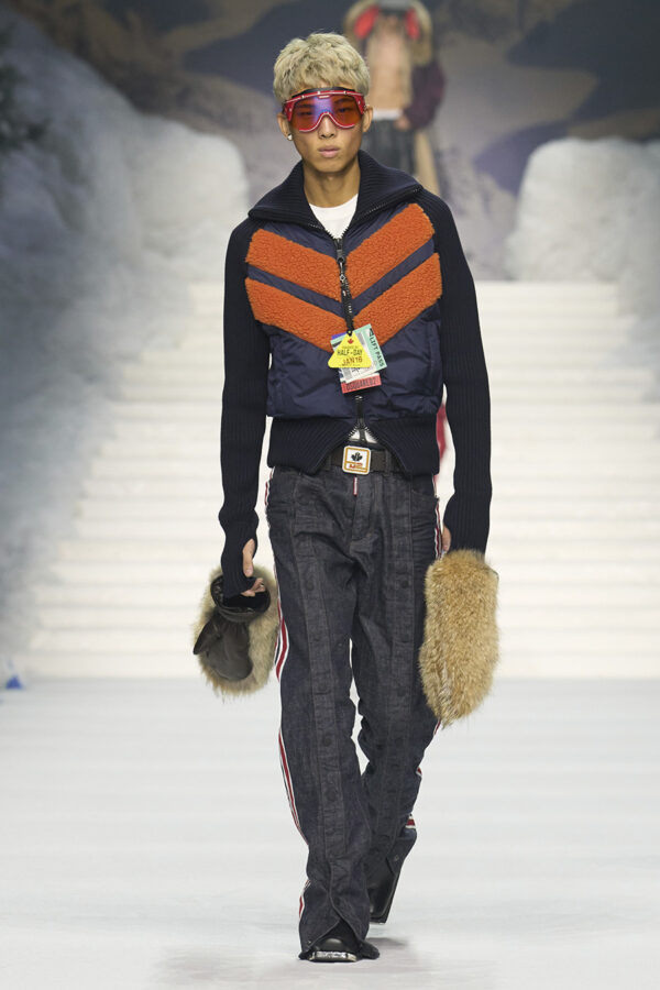 Look 15 del desfile Dsquared2 hombre otoño invierno 2026