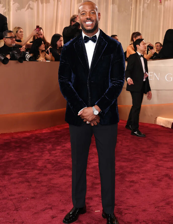 Marlon Wayans posa en la alfombra roja de los Globos de Oro 2026