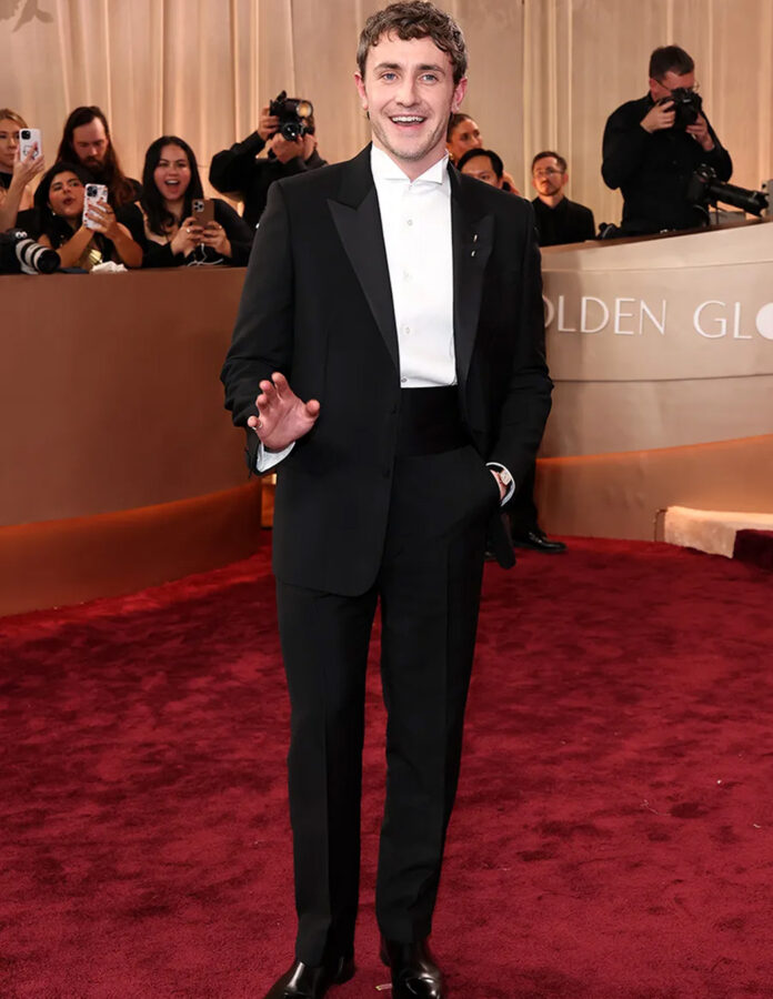 Paul Mescal asiste a la 83.ª edición de los Globos de Oro.