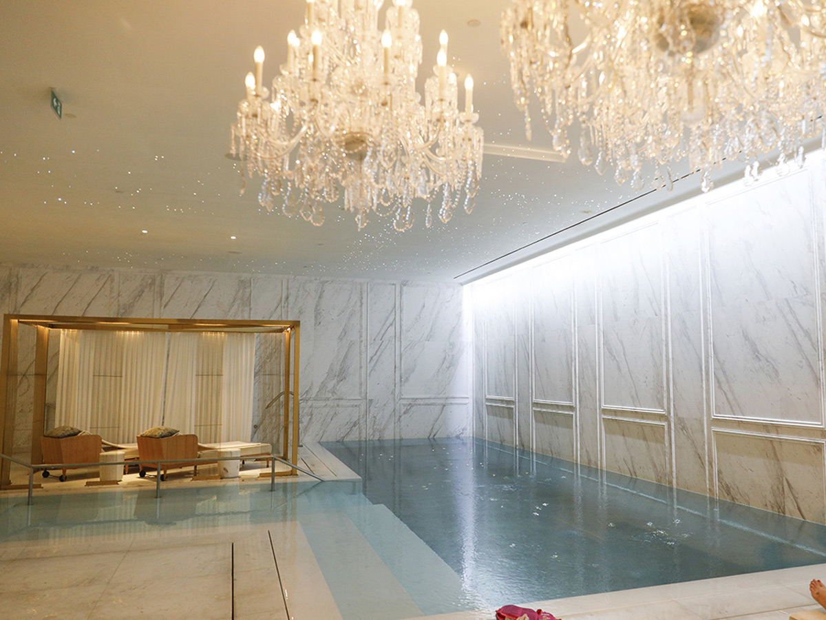 Piscina interior del TBC Spa (The Beuty concept) - Mandarin Oriental Ritz Madrid