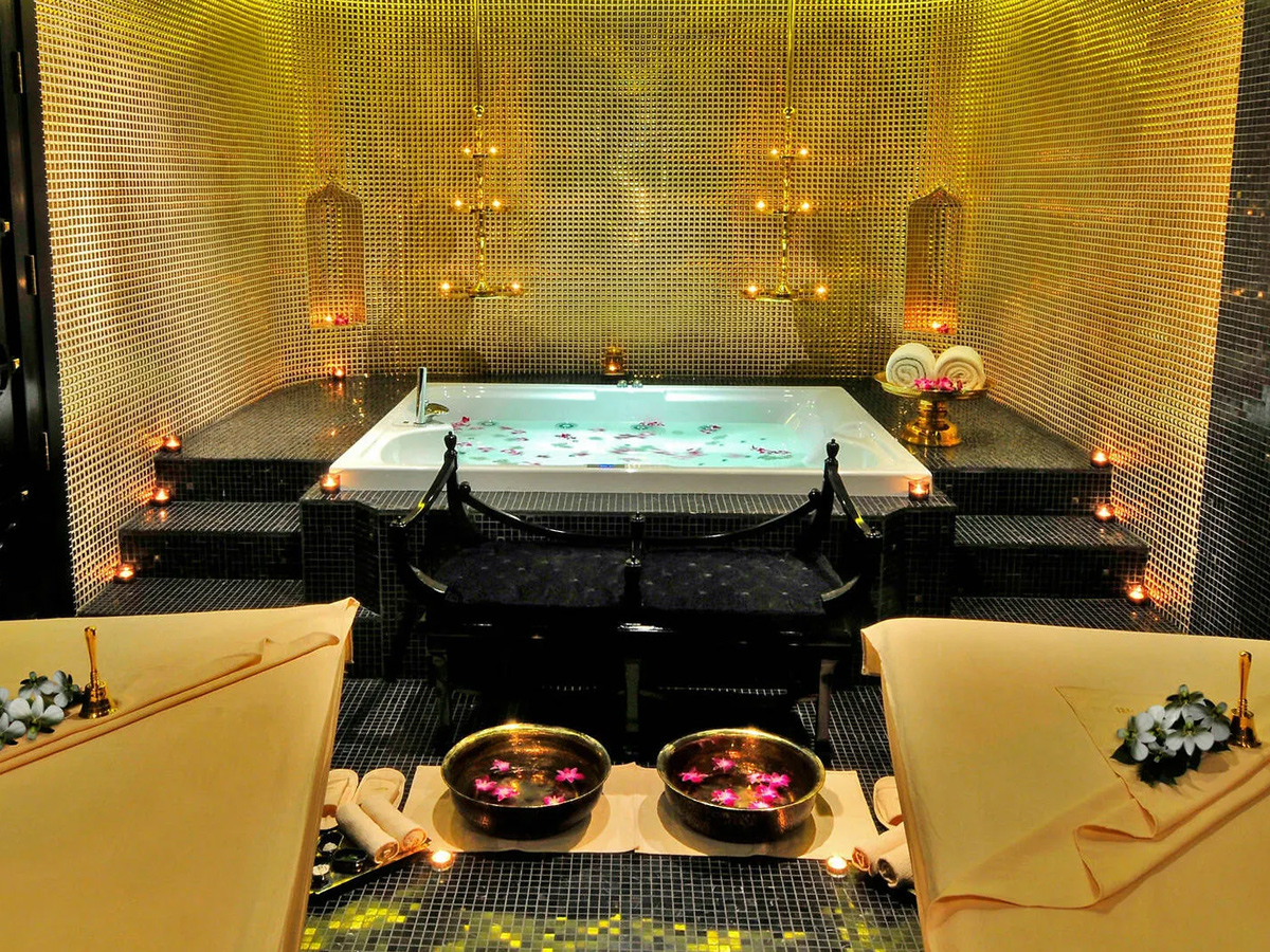 Piscina interior de The Organic Spa, en Madrid