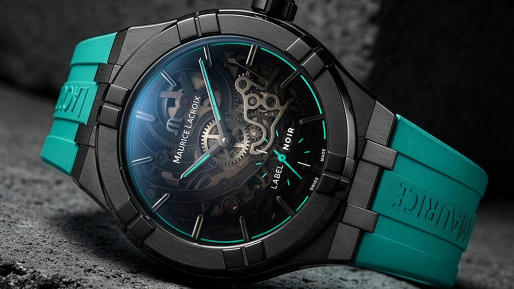 reloj Maurice Lacroix Label Noir Aikon Manufacture Skeleton