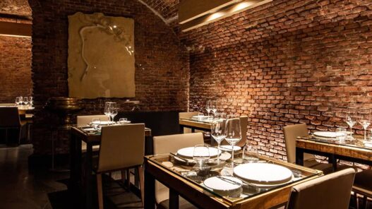 Salón comedor del restaurante Ferretería de Madrid