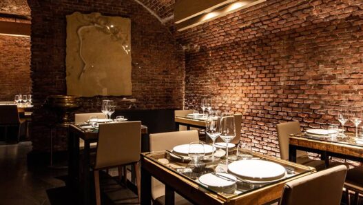 Salón comedor del restaurante Ferretería de Madrid