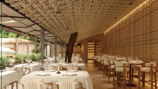 Comedor del restaurante El Campero, en Madrid, una de las nuevas aperturas de 2026