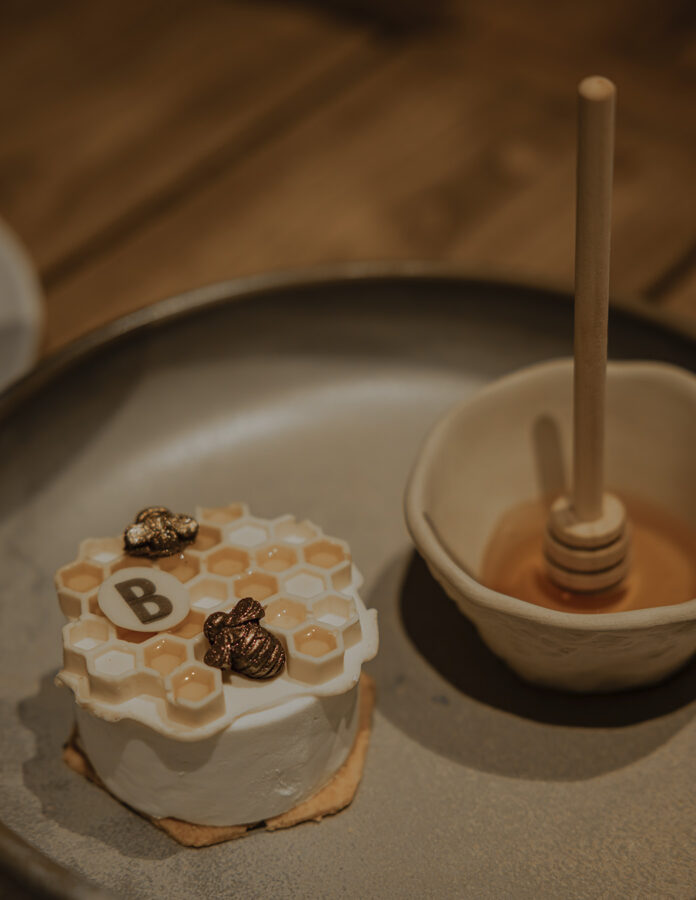 Postre del restaurante Beso Baqueira