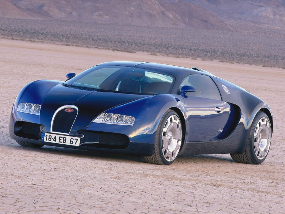 Bugatti Veyron Concept azul