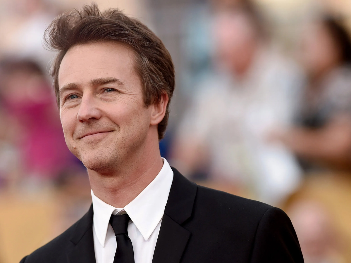 El actor Edward Norton