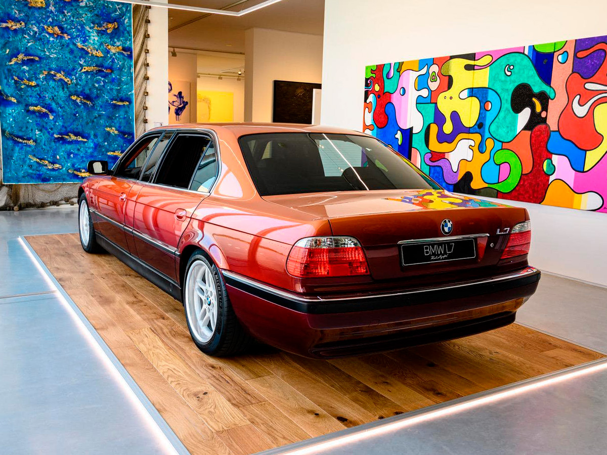 El BMW Serie 7 de Karl Lagerfeld expuesto