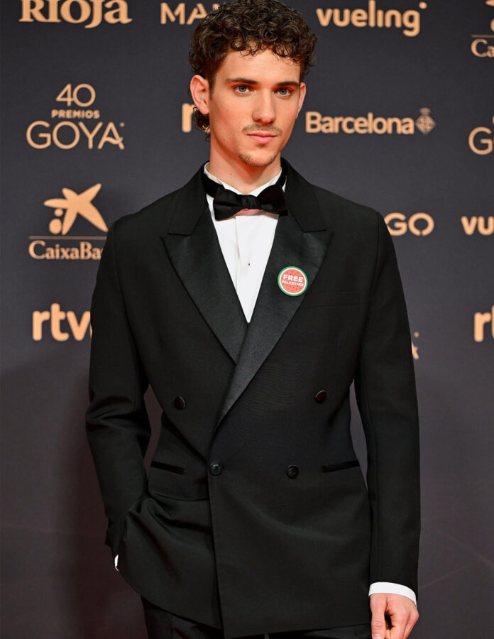 Hugo Welzel en los Premios Goya 2026
